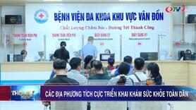 Các địa phương tích cực triển khai khám sức khỏe toàn dân