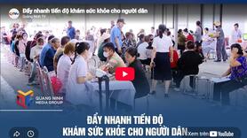 Đẩy nhanh tiến độ khám sức khỏe cho người dân